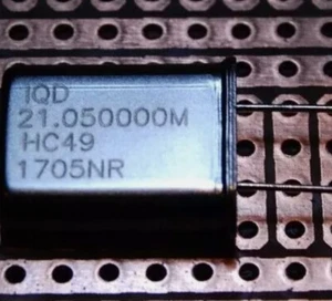 21.050000 MHz Kwarcowy rezonator kryształowy HC49U - Zdjęcie 1 z 2