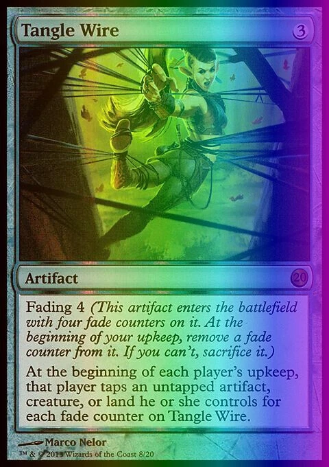 MTG Magic the Gathering Tangle Wire (8/20) FTV Twenty LP FOIL - Image 1 of 1