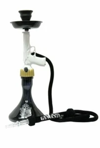 ICED BULLET PISTOL HOOKAH .WHITE Original Gangsta(tm) Gun Hookah By INHALE(R) - Picture 1 of 1