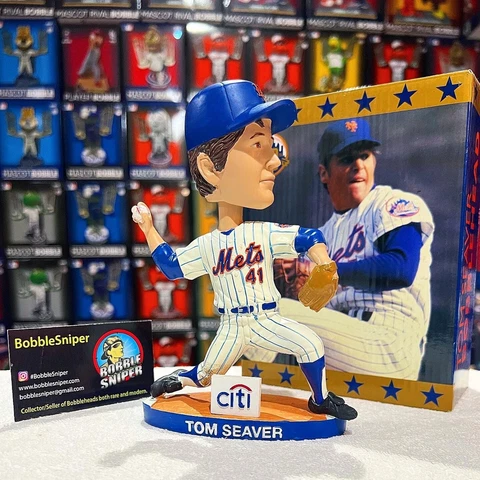 TOM SEAVER New York Mets "The Franchise" Exclusive SGA MLB Bobblehead Cover