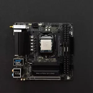 COMBO Intel 9900k CPU, ASRock Z390 phantom gaming-itx Motherboard, 32GB DDR4 RAM - Picture 1 of 8