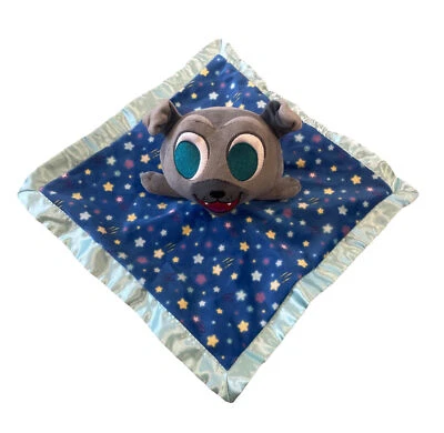 Manta de seguridad de felpa Lovey de Disney “Bingo” Pug cachorro perro amigos sonajero espalda de seda Foto 1 de 4