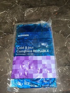 McKesson Reusable Flexible Comfort Gel Ice Pack Hot/Cold Compress - Case of 12 - Picture 1 of 2