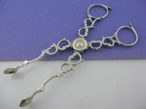 Maravillosas brochas de azúcar GORHAM plata esterlina - estilo temprano ~ sin mono - Imagen 1 de 9