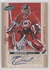 2005-06 Parkhurst Signatures Kevin Nastiuk #KN Rookie Auto RC