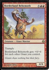 Magic the Gathering - MTG - Borderland Behemoth - Morningtide