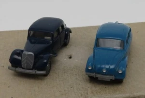 Occasion WIKING Ho 1/87 Bundle 2 Models Citroen Traction 15 Six + Tatra 87# Box - Picture 1 of 13