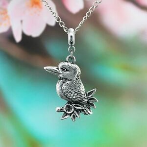 Kookaburra Souvenir Necklace Pendant Australian Made Jewellery Gift