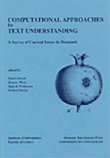 Steen Jansen Computational Approaches to Text Understand (Paperback) (UK IMPORT)