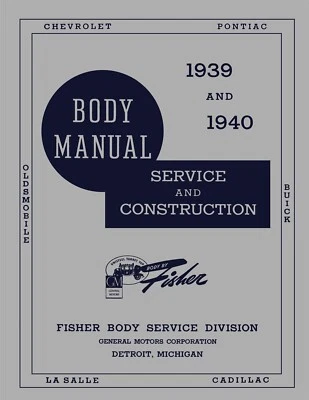 Fisher Body Shop 1939-1940 manual Foto 1 de 3