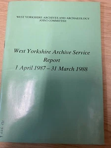West Yorkshire Archive Service: Report: 1 April 1987- 31st March 1988 - Picture 1 of 3