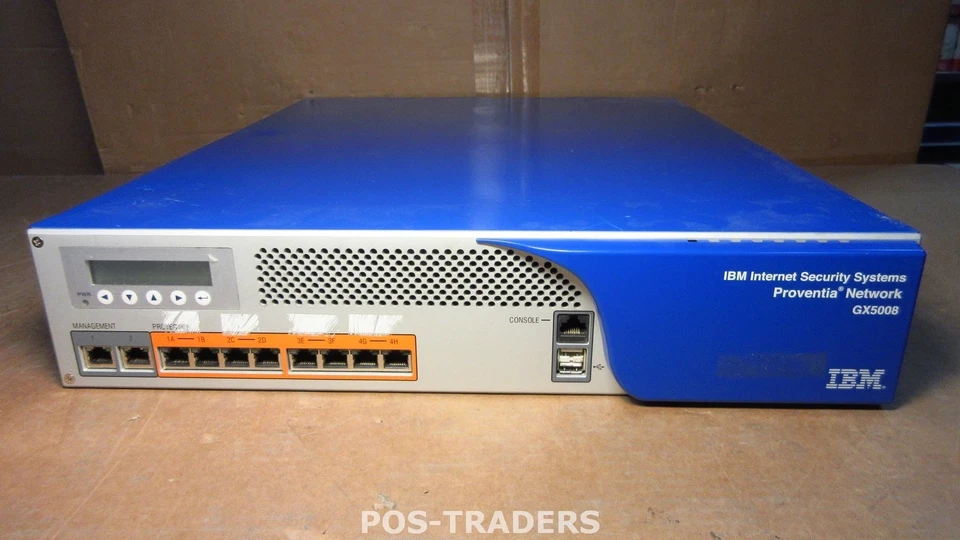 IBM GX5008C Proventia Network IPS Intrusion Prevention System 400Mbps EXCL HDD - Image 1 of 4
