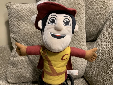 Cleveland Cavaliers SGA Mascot Sir CC 10" Hand Puppet Plush Cavs NBA Basketball Cover
