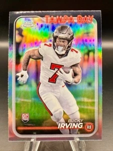2024 Topps Chrome Football - Bucky Irving Refractor (RC) #226 Buccaneers - Picture 1 of 3