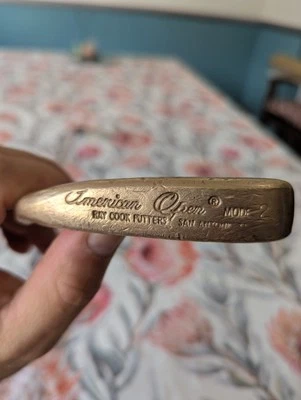Vintage American Open Mode 2 Copper Putter By Ray Cook, San Antonio - Image 1 of 4