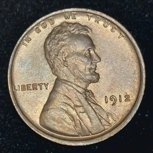 1912-P Lincoln Wheat Cent Penny/One Cent ~ CHOICE BRILLIANT UNCIRCULATED - Picture 1 of 2