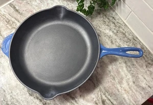 🌟Lovely Vintage Le Creuset #30 12" Cast Iron Skillet L52 - Picture 1 of 11