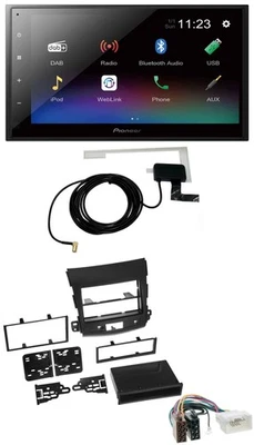 Pioneer DAB MP3 Bluetooth 2DIN USB Autoradio für Citroen C-Crosser Mitsubishi Ou - Bild 1 von 4