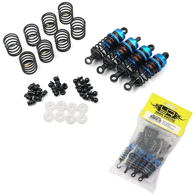 NEW Yeah Racing BBG-0055BU Alum Big Bore Go 55mm Damper (4) Blue : 1/10 Touring - Image 1 of 4