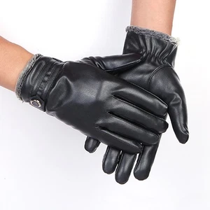 1 Pair Warm Gloves Screen Touch Gloves Waterproof Cycling Gloves Cold - Picture 1 of 12