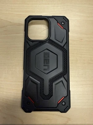 UAG Monarch Pro Case iPhone 16 Pro Max 6.9” MagSafe Rugged Made w/ Kevlar Black - Image 1 of 2