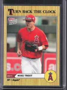 2024 Topps Now #ST-1 Mike Trout Turn Back the Clock - Picture 1 of 2