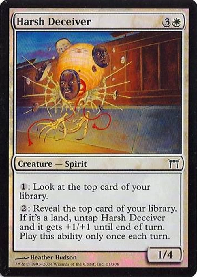 MTG - COK - Harsh Deceiver - 2X - Foil - NM - Image 1 of 1