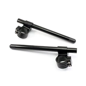 2x Billet Clip On Riser 1" Handle bar Suzuki GSXR 600 750 K1 K3 K4 K6 K7 K8 K9 - Foto 1 di 5