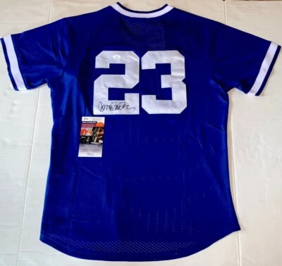 Ryne Sandberg Ryno signed Chicago Cubs jersey autographed JSA - Image 1 of 4