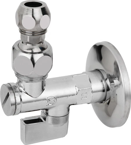 RUBINETTO SOTTOLAVABO A SFERA CON FILTRO E SNODO BUGATTI 1/2"X10 BAGNO LAVANDINO