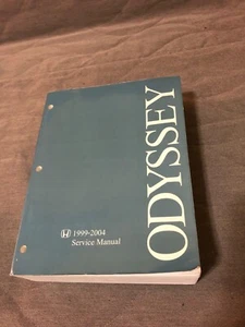 1999-2004 Honda Odyssey Service Repair Manual LX EX EX-L 2000 2001 2002 2003 - Picture 1 of 2