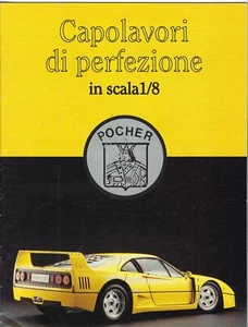 Catalogo Pocher auto scala 1/8 - Foto 1 di 1