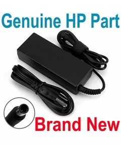 OEM Genuine 90W HP AC Adapter Laptop Charger 19V 4.74A 7.4*5.0mm & Cords - Picture 1 of 3