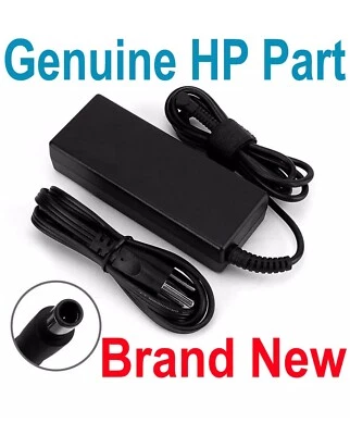 OEM подлинный 90 Вт HP адаптер переменного тока зарядное устройство для ноутбука 19V 4.74A 7.4 * 5.0 мм и шнуры - Изображение 1 из 3