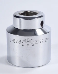 MAC Tools 3/4" Drive 1-5/8" 12 Pt Z522 Chrome Socket Genuine OEM USA - Picture 1 of 3