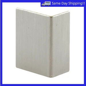 Brushed Stainless, Adhesive Backed Door Edge Guard (5-pack) - Picture 1 of 3