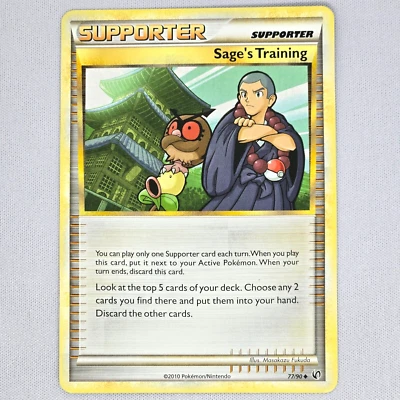 Sage's Training 77/90 Undaunted Regular Uncommon Pokemon Card TCG English LP - Image 1 of 2
