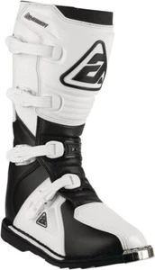 Answer Racing AR-1 Motocross Boots Pair Size 12 Black/White - Bild 1 von 1