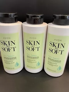 Avon Skin So Soft Pure Nature Refitalizing Shower Gel 12 oz. Lot of (3) - Picture 1 of 3
