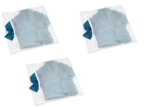 3-Pack Jumbo Mesh Laundry Bags – Zippered, Reusable for Delicates & Socks 20x27" - Picture 1 of 8