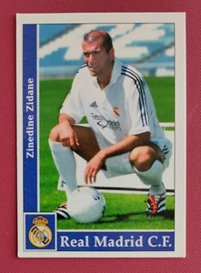 Zinedine Zidane rookie card Real Madrid Mundicromo # 17 La Liga 2001 - 02 - Imagen 1 de 2