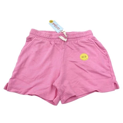 Cat & Jack Girls Size L 100% Cotton Shorts Pockets Drawstring Bright Pink - Image 1 of 4