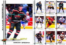 100++ BAP BE A PLAYER 2000 SINGLES & RC HOCKEY ROOKIE LOT U PICK LIST WHOLESALE