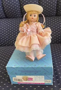 Vintage Madame Alexander 8” Doll with Box & Stand 474 POLYANNA - Picture 1 of 9