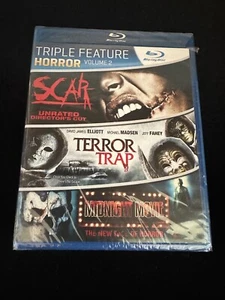 Horror Triple Feature, Vol. 2 (Blu-ray Disc, 2012) New, Sealed! Orders over $25 - Picture 1 of 2
