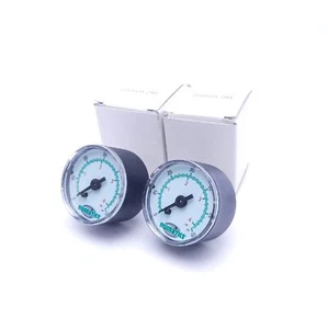 Lote de 2 manómetros Numatics GB060A-DM, 0-60 PSI, 1/4" NPT, con caja - Imagen 1 de 7