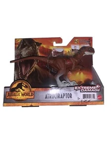 Jurassic World Dominion Modellino Extreme Damage Atrociraptor Dinosauro... - Foto 1 di 10