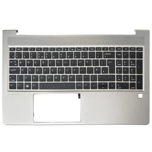 Laptop NEW FOR HP ProBook 450 G10 UK Keyboard Upper Palmrest Case - Picture 1 of 7
