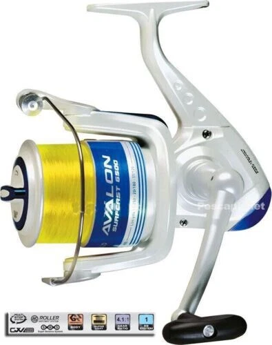Mulinello Pesca Trabucco Avalon 6500 Surf Fondo Long Cast + Filo - Immagine 1 di 1