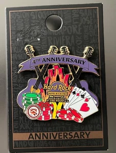 Hard Rock Hotel Casino Sacramento 4TH Anniversary Pin 2023 New - Picture 1 of 3